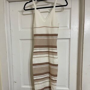 Willow & Wind stripped dress, NWT, size S